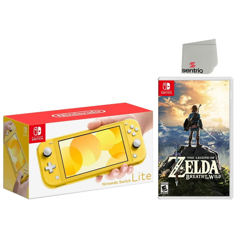 Nintendo Switch Lite 32GB Yellow Edition and Legend of Zelda