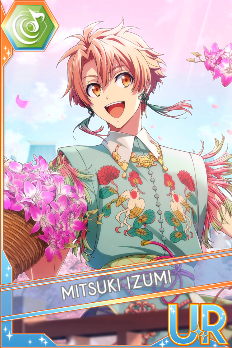 和泉三月 リンウイ LINK RING WIND 缶バッジ アイドリッシュセブン