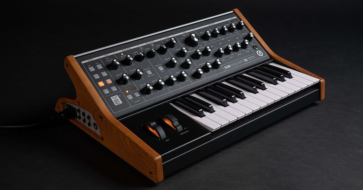 NAMM 2020: Moog、25鍵のキュートなアナログ・シンセ、「Subsequent 25
