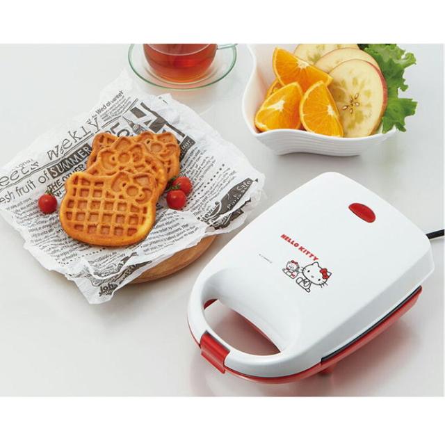 ワッフルメーカー くまのプーさん ハローキティ スケーター EWF1
