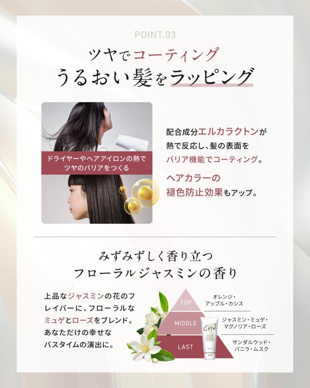 3点セット シャンプー トリートメント ヘアミルク 美容室専売品