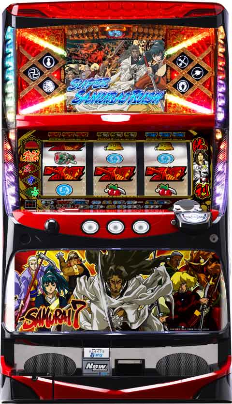 サムライ7 パチスロ スロット 機械割 天井 初打ち 打ち方 スペック