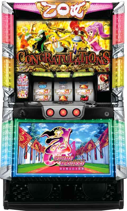 乙女マスターズ上部ユニットのみスロット実機