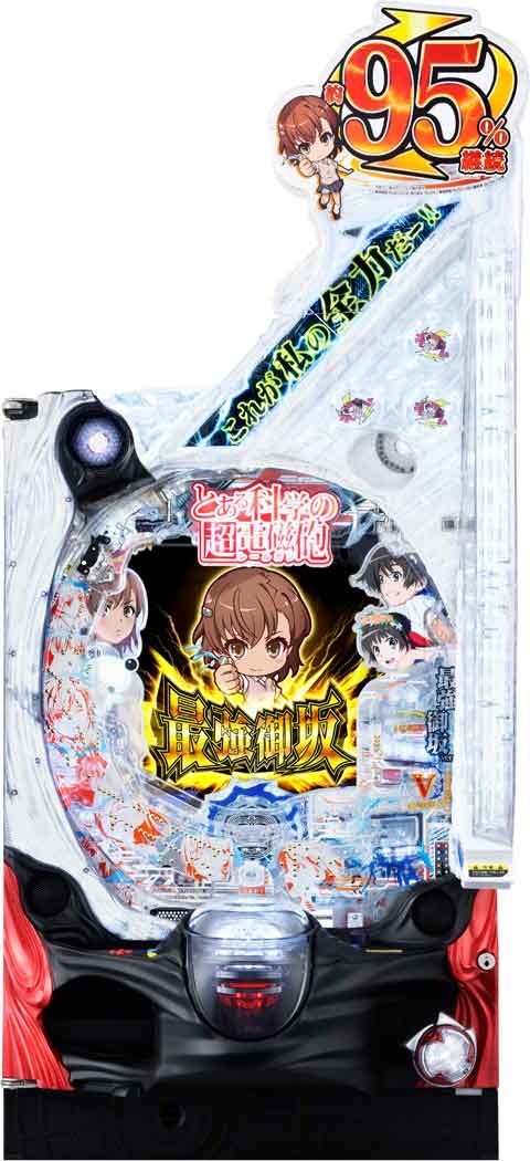 Pとある科学の超電磁砲 最強御坂ver.(レールガン) パチンコ 遊タイム