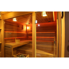 屋外サウナ | ガーデンサウナ | 4人用 | J-WSD-LT09 | シャワー付