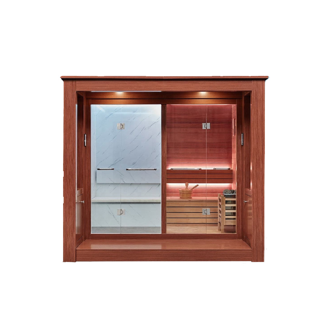 屋外サウナ | ガーデンサウナ | 4人用 | J-WSD-2021LT | フィンランド+