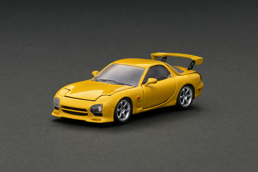 PGM-640801 1/64 Mazda RX-7 (FD3S) Mazda Speed Aspec Yellow | LINE