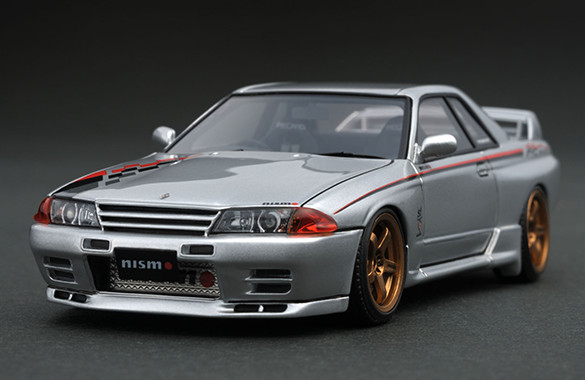 IG0959 1/43 Nissan Skyline GT-R Nismo (R32) Silver | LINE UP