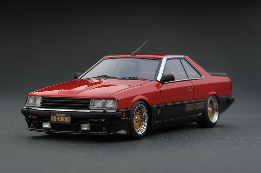 IG0305 1/43 Nissan Skyline 2000 RS-Turbo (R30) Red | LINE UP