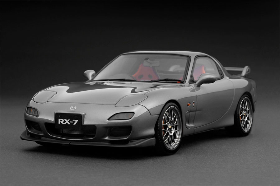 IG3608 1/18 MAZDA RX-7 (FD3S) Spirit R Type A Gray Metallic | LINE