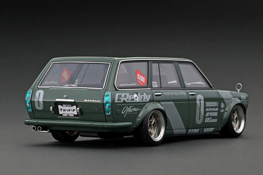 IG3147 1/18 Datsun Bluebird (510) Wagon Green | LINE UP | [公式