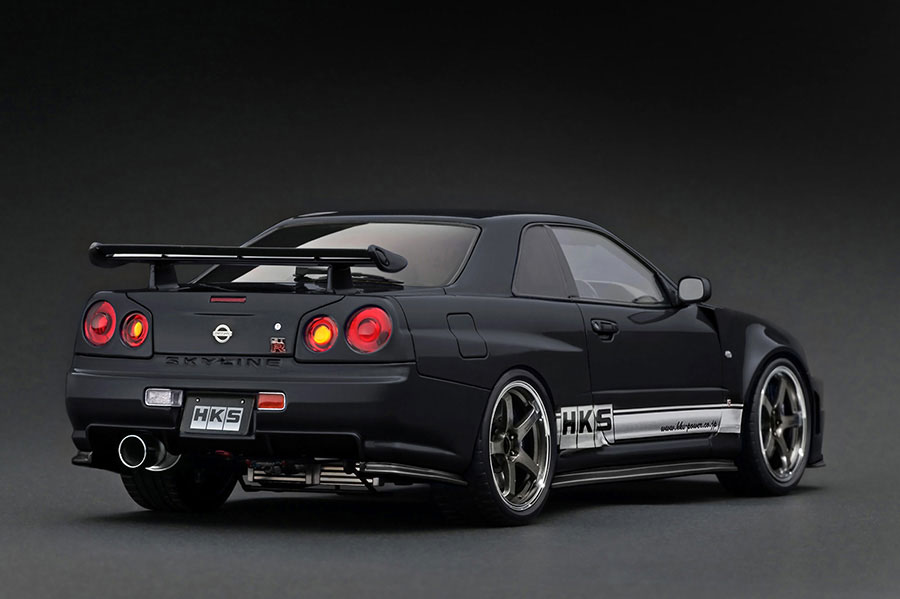 IG3228 1/18 Nissan skyline GT-R (BNR34) Black | LINE UP | [公式