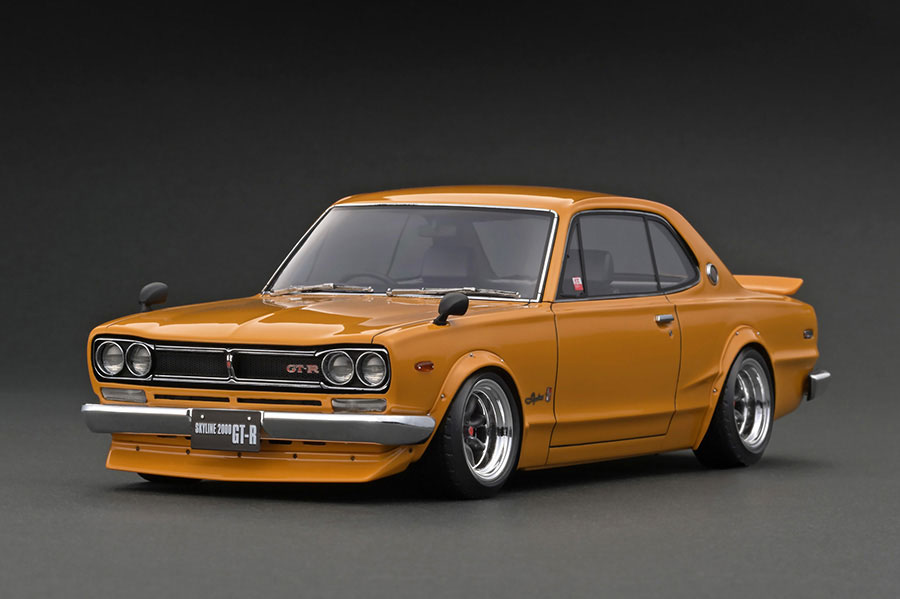 IG3237 1/18 Nissan Skyline 2000 GT-R (KPGC10) Brown | LINE UP