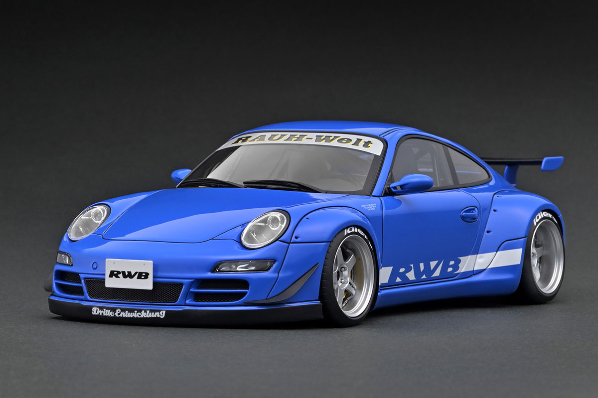 IG3256 1/18 RWB 997 Blue | LINE UP | [公式] ignition model