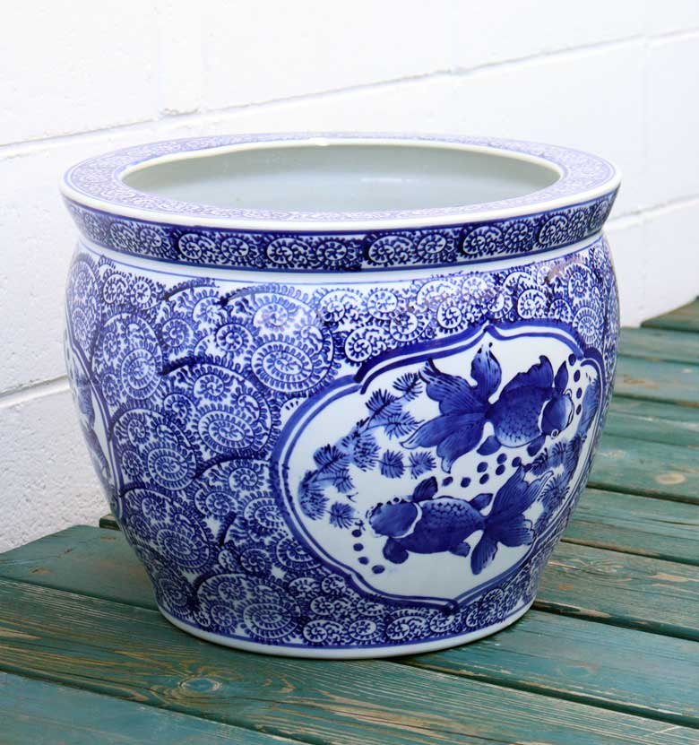 水鉢 大型 金魚 特大 13号 火鉢 鉢カバー – 輸入家具のインテリア北欧