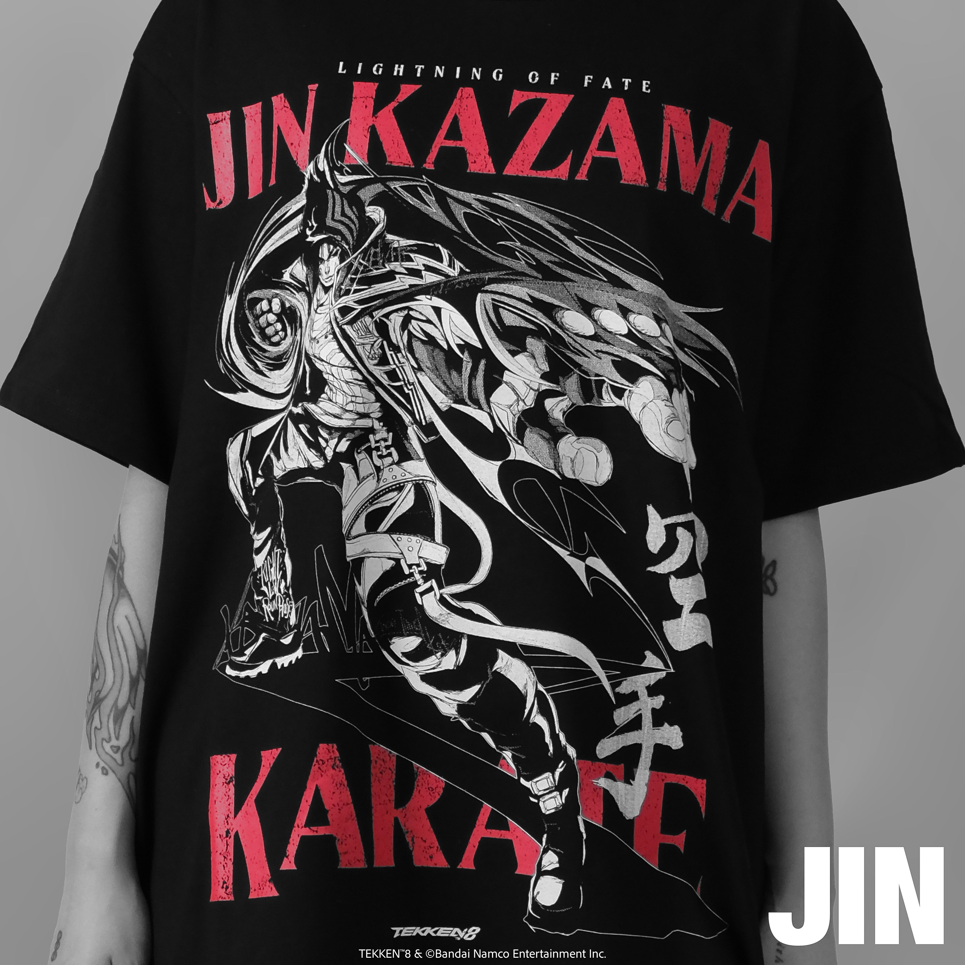 TEKKEN 8 全キャラTシャツ第二弾 Jin Kazama