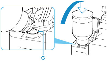 キヤノン：インクジェット マニュアル｜G6000 series｜インクを補充する