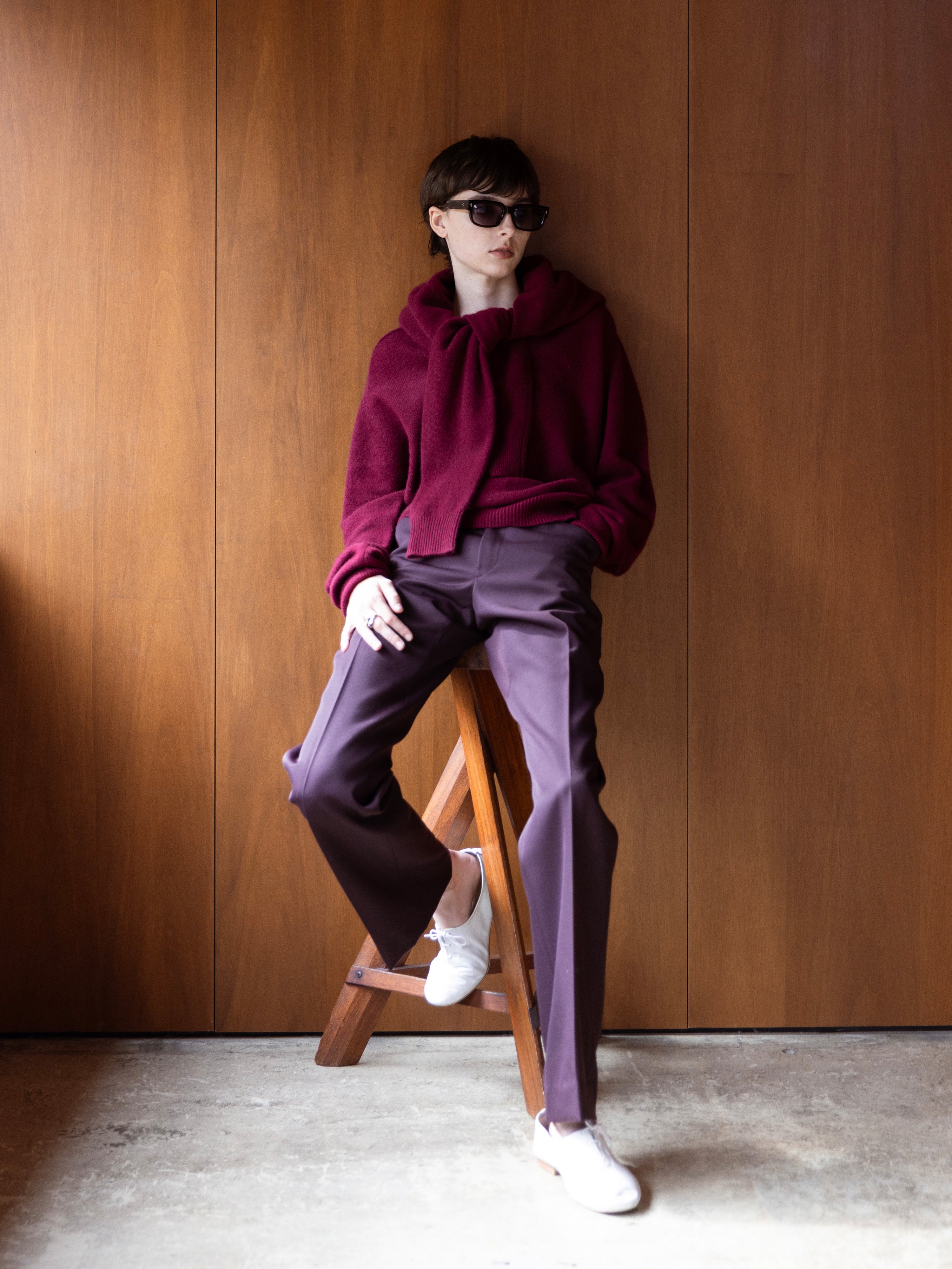 Authentic Cashmere V-Neck Knit – ILEAN