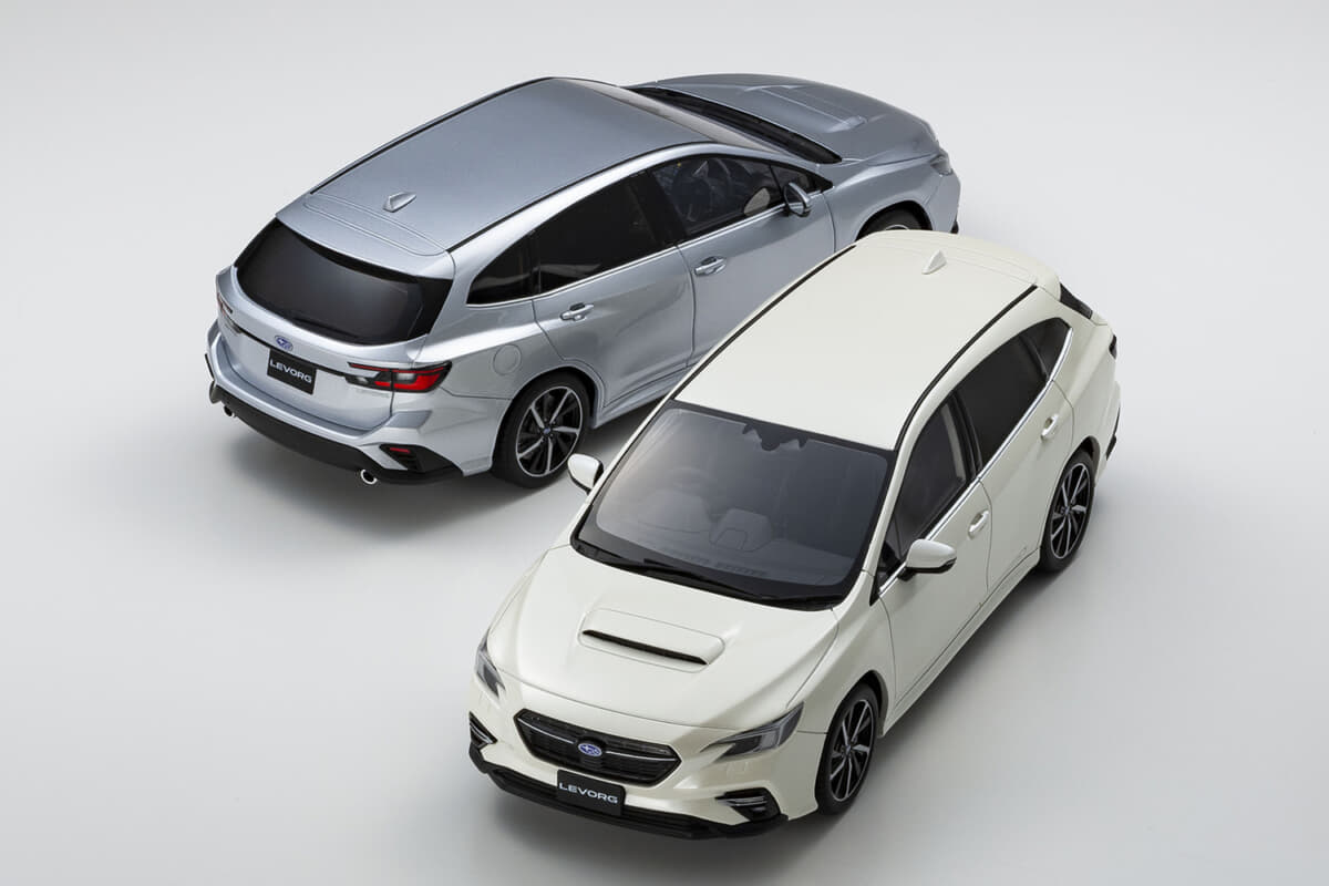 素のスバル「レヴォーグ」を京商サムライが本気で作った！ 1/18だから