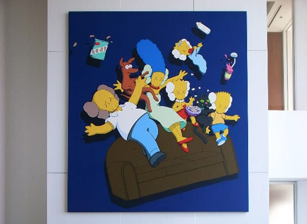 Nigo's The Simpsons Inspired KAWS 