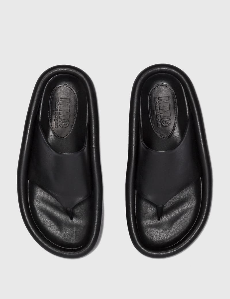 エムエムシックス メゾン マルジェラ - ウェッジ サンダル | HBX