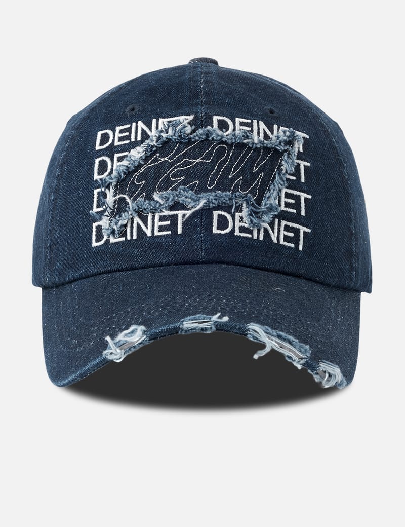 DEINET YEONJUN GGUM X DEINET Ball Cap - Deep denim 6-panel cap