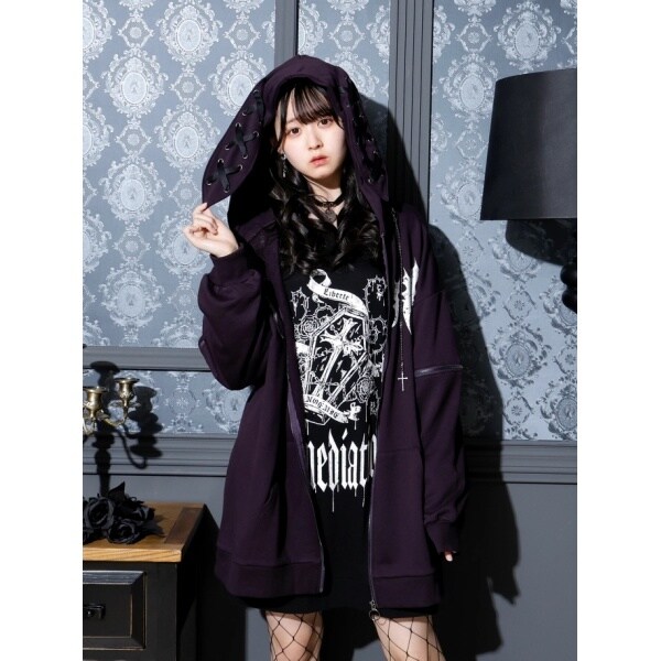 2WAYうさ耳ユニセックスZIP裏毛パーカー | ノエミー(NOEMIE) | マルイ