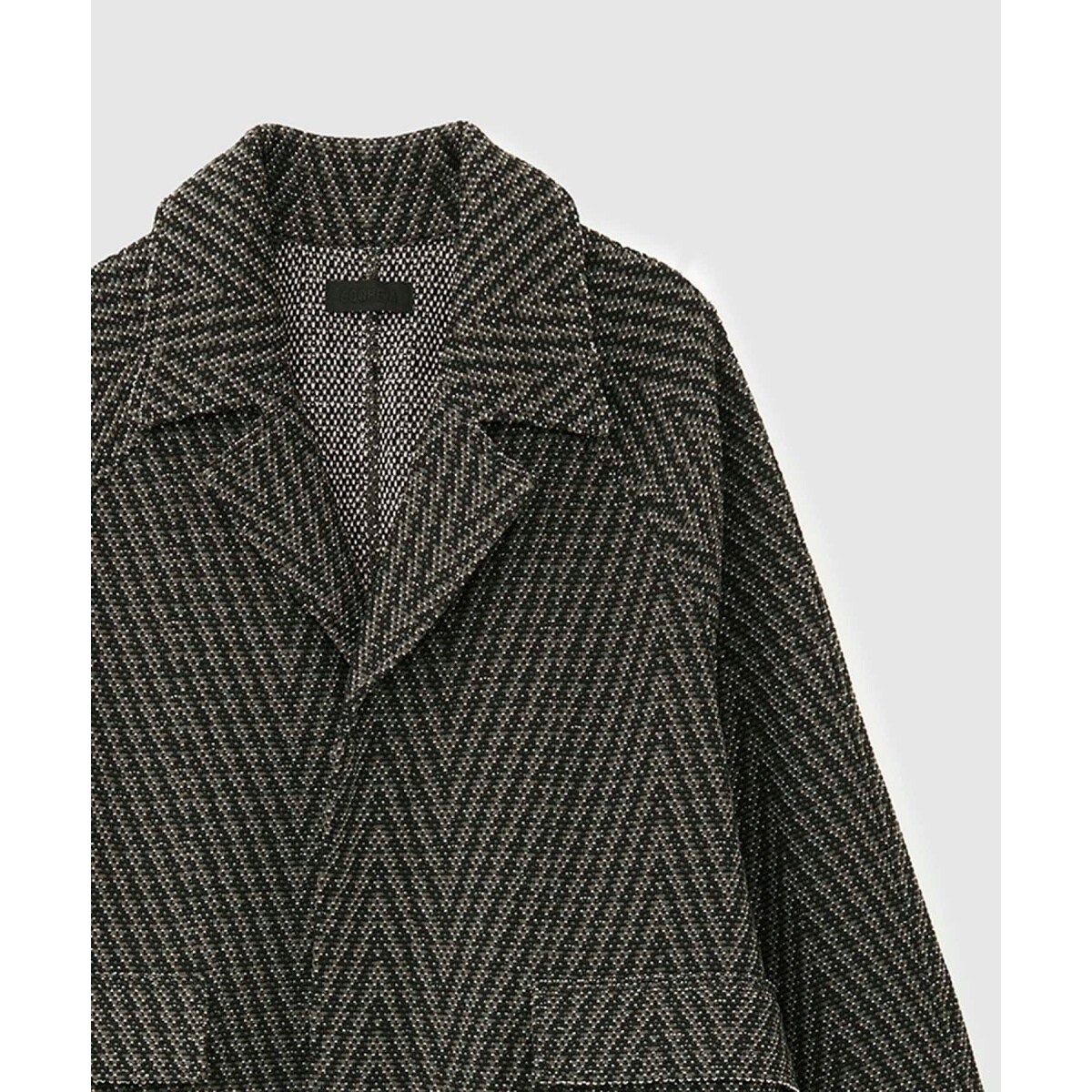 COOHEM】HERRINGBONE TWEED COAT(コーヘン/ヘリンボーンツイードコート
