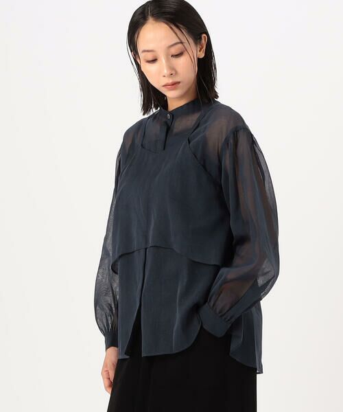 セール】 【ツインセット】コットン和紙シアー平織り シアージレ