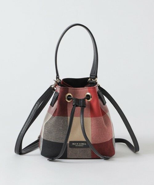 セール】 クレストブリッジチェックキャンバスミニコロン （ショルダー