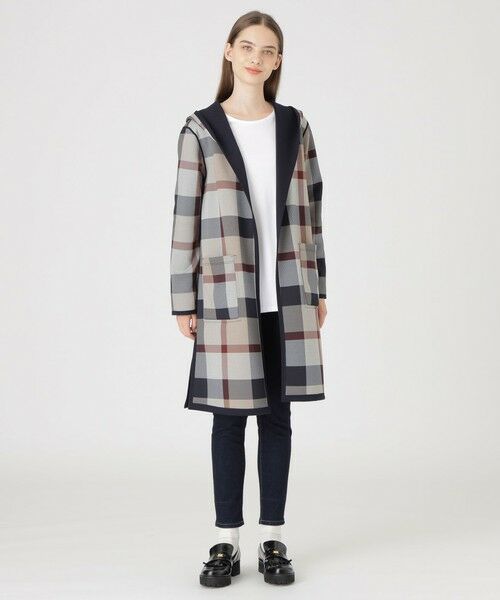 セール】 クレストブリッジチェックリバーシブルダンボールコーディ