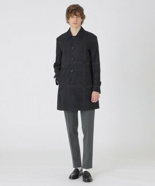 セール】 シャドーチェックライトウェイトステンカラーコート （その他