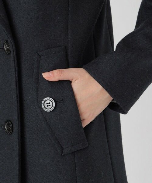 セール】 ツイルメルトンピーコート （その他アウター）｜BLUE LABEL