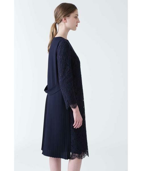 セール】 コードフルールレースバックプリーツワンピース （ワンピース