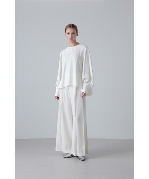 ◇コンパクトサテンブラウス （シャツ・ブラウス）｜ADORE / アドーア