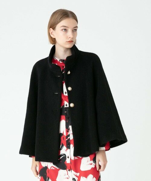 セール】 【LOULOU WILLOUGHBY】アルパカシャギーショートコート