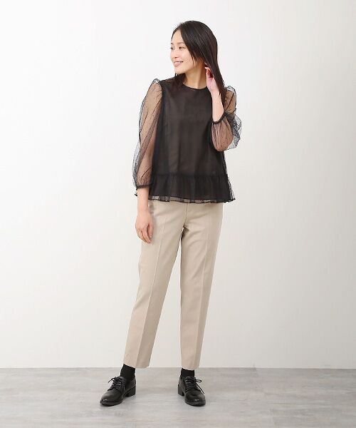 セール】 ドットチュール・ブラウス （シャツ・ブラウス）｜Bilitis