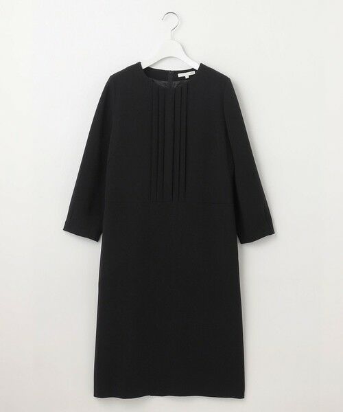 セットアップ対応・洗える】トリアセダブルクロス ワンピース （ロング