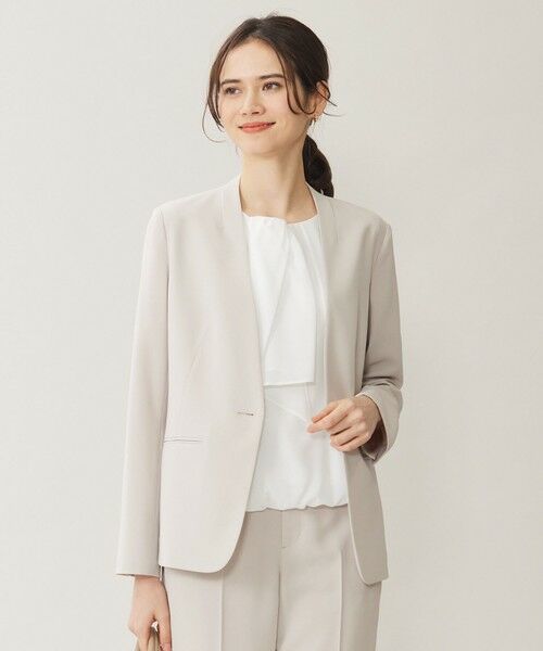 セットアップ対応・UVカット・接触冷感・洗える】ライトストレッチノー