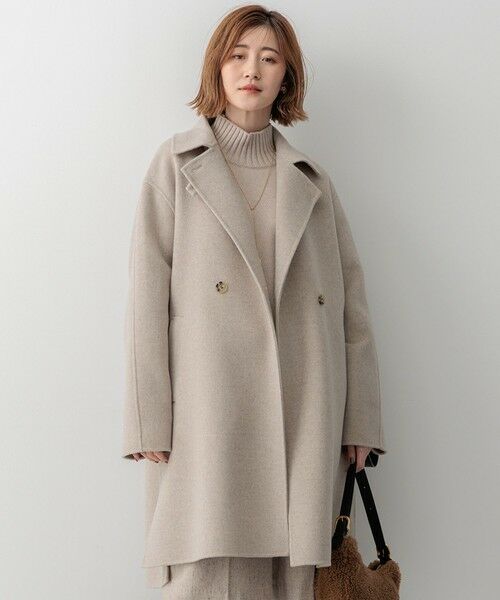 滝沢眞規子さん着用/Oggi掲載】MANTECOPure リバーコート （その他