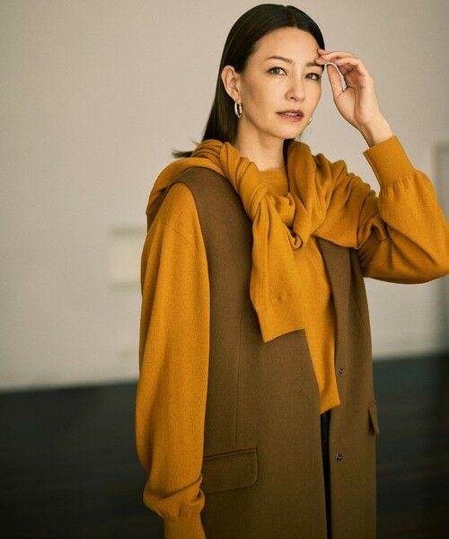 セール】 【カタログ掲載】ファインウールカシミヤドルマンシルエット