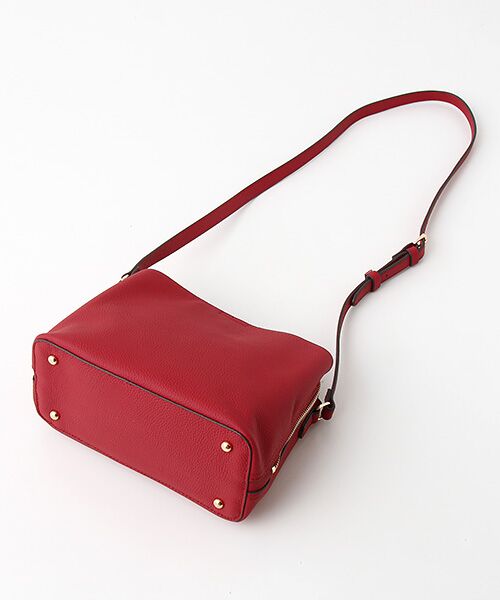 セール】 シュリンクレザー シンプルショルダー （ショルダーバッグ