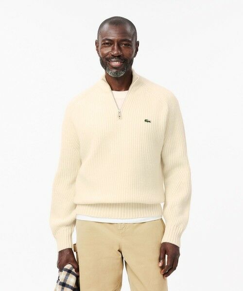 セール】 エッセンシャルハーフジップウールセーター （ニット