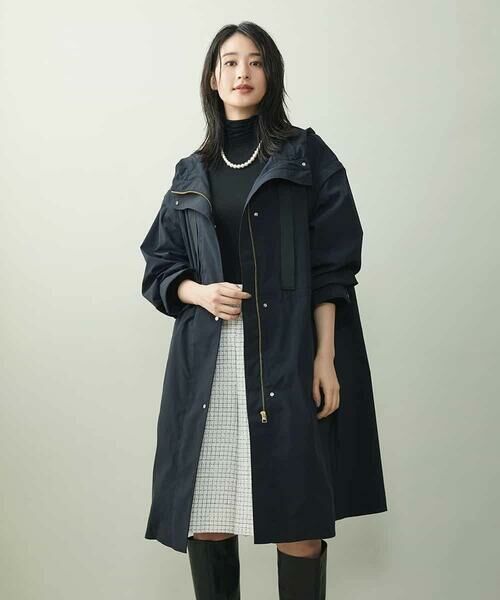 セール】 3WAYライナー付きロングモッズコート（撥水） （その他