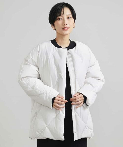 セール】 [撥水素材]ダイヤモンドキルティングダウンコート （ダウン