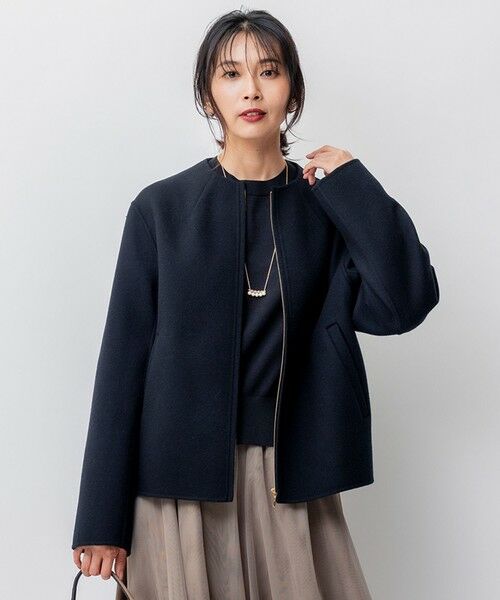 セール】 ウールリバー ショート ブルゾン （その他アウター）｜23区