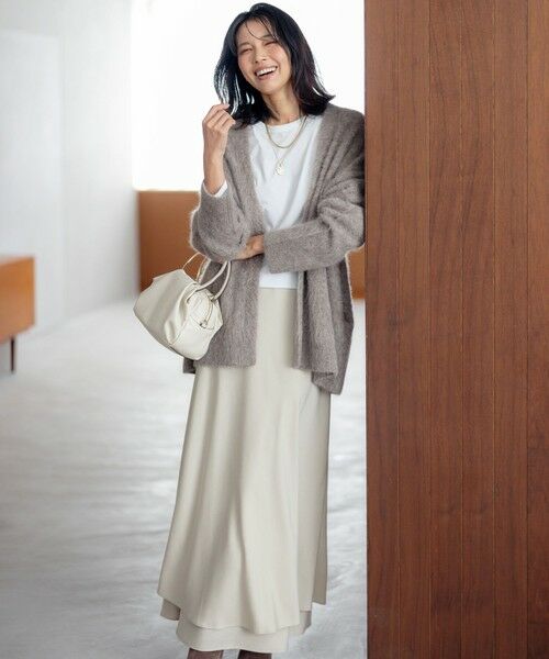 セール】 アルパカシャギー ニット カーディガン （ニット・セーター