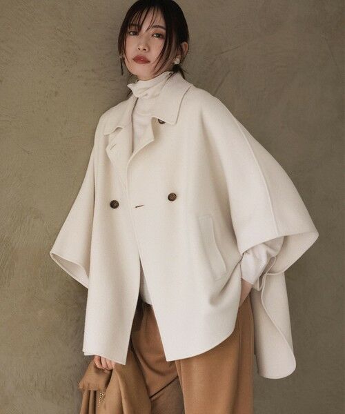 セール】 【見上愛さん着用/Oggi12月号掲載】ウールライトリバー