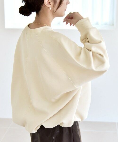 一部追加予約》quaranciel:〈洗濯機可能〉ポンチ ドロスト ルーズ プル