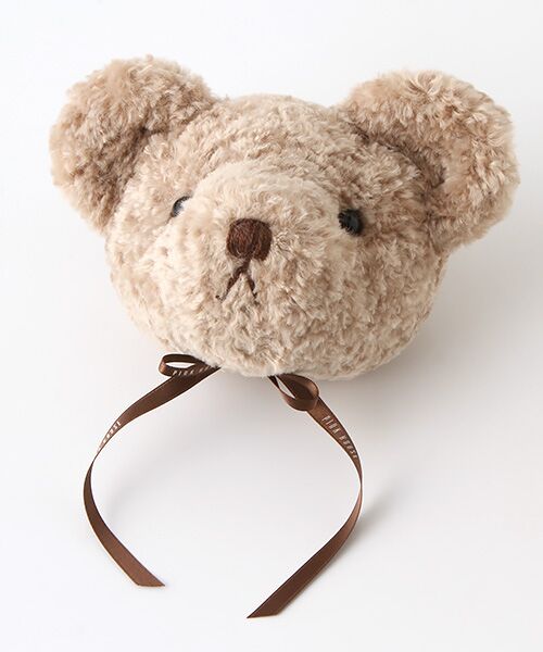 セール】 【アウトレット】ぬいぐるみコサージュ付きウエストバッグ